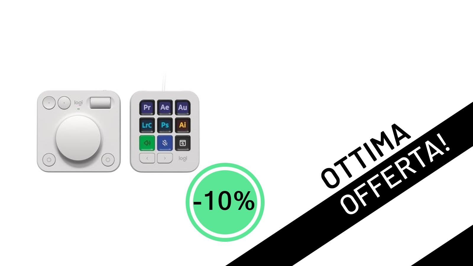 Logitech MX Creative Console: La Tua Creatività al -10% a Soli 223,43€!