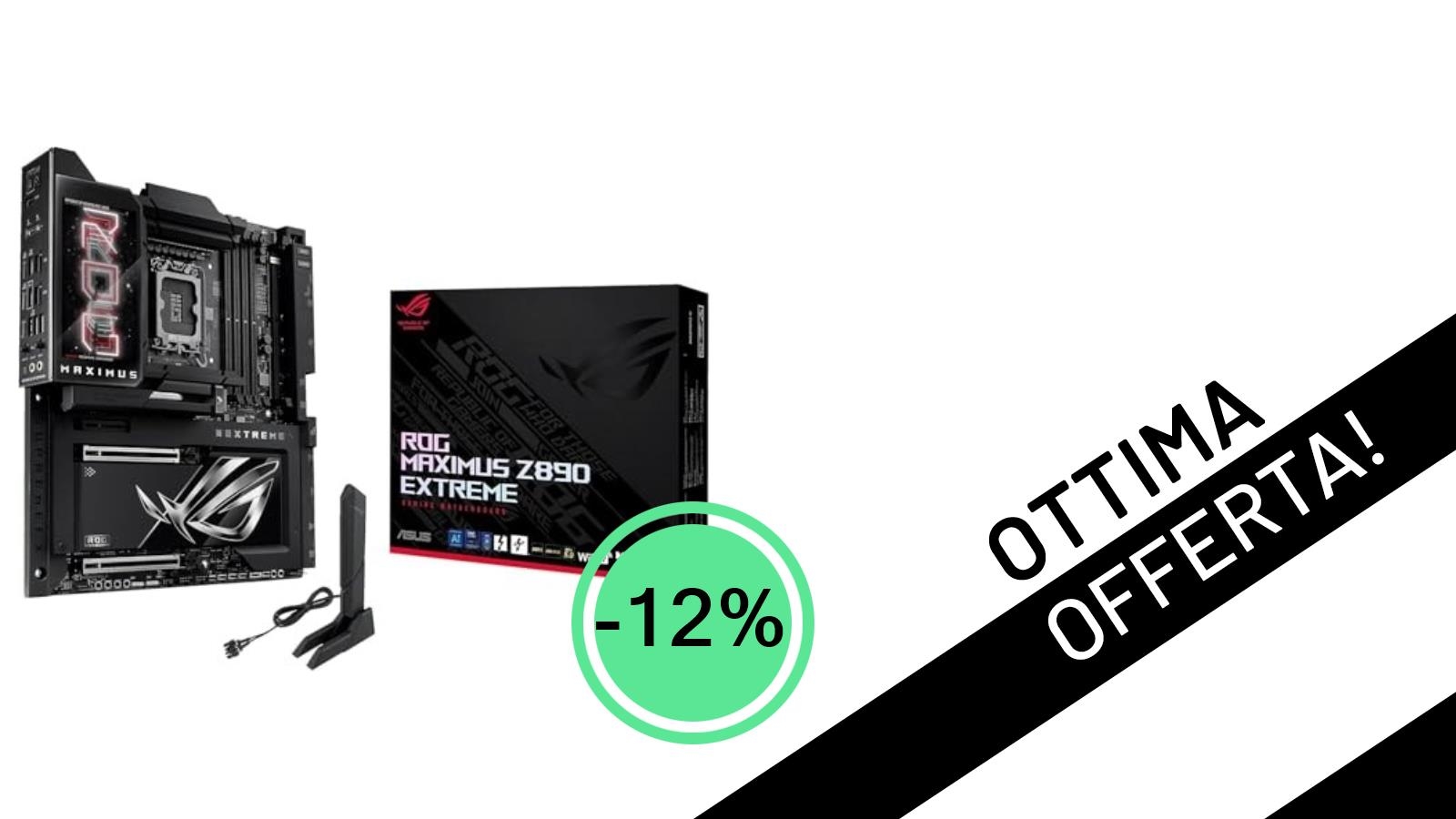 Offerta Imperdibile: La ASUS ROG Maximus Z890 Extreme, Scheda Madre Definitiva, ora tua con il -12% di Sconto!