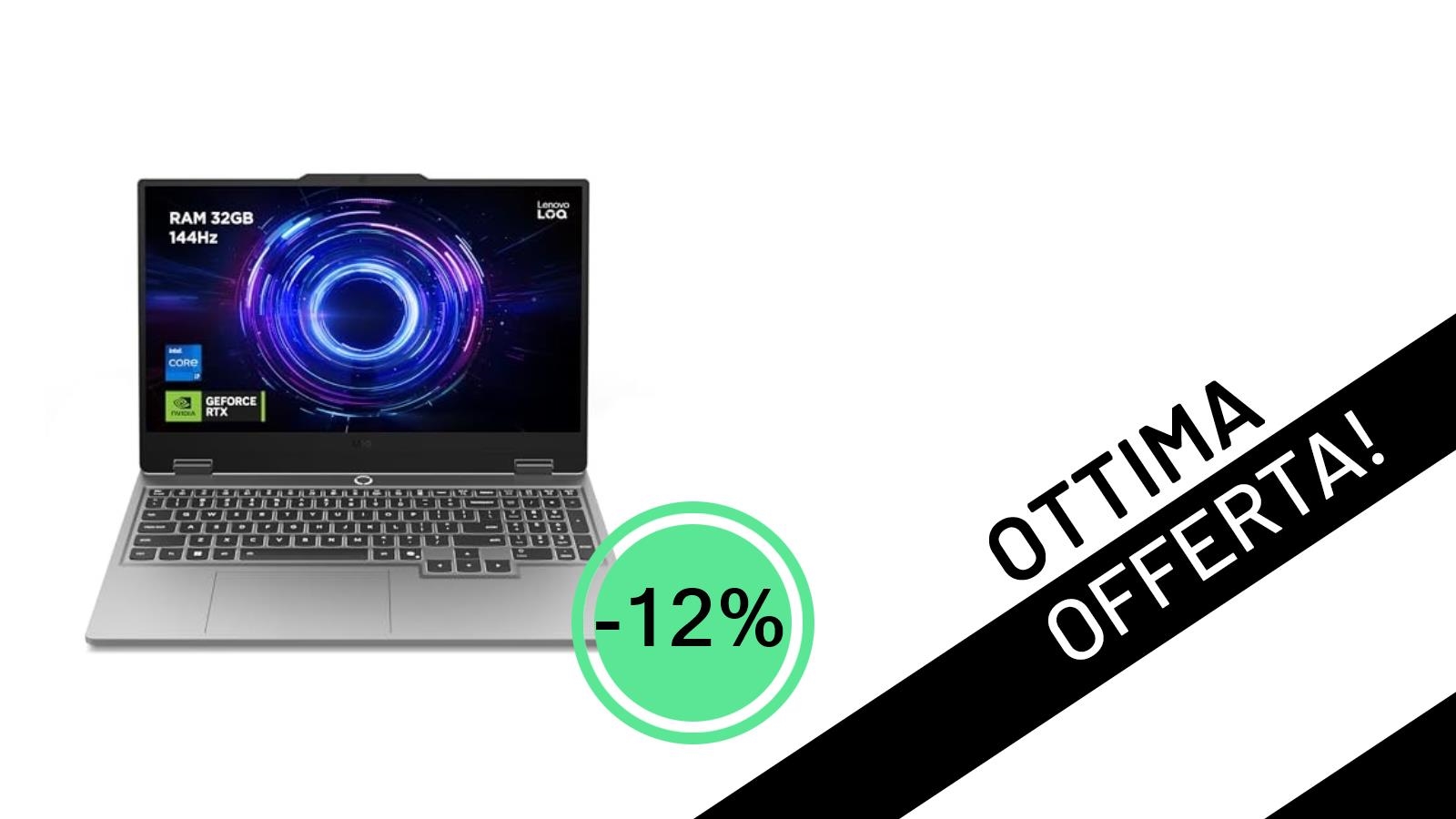 Lenovo LOQ 15: Il Notebook Gaming con RTX 5070 Scontato del 12% a un Prezzo Irripetibile!