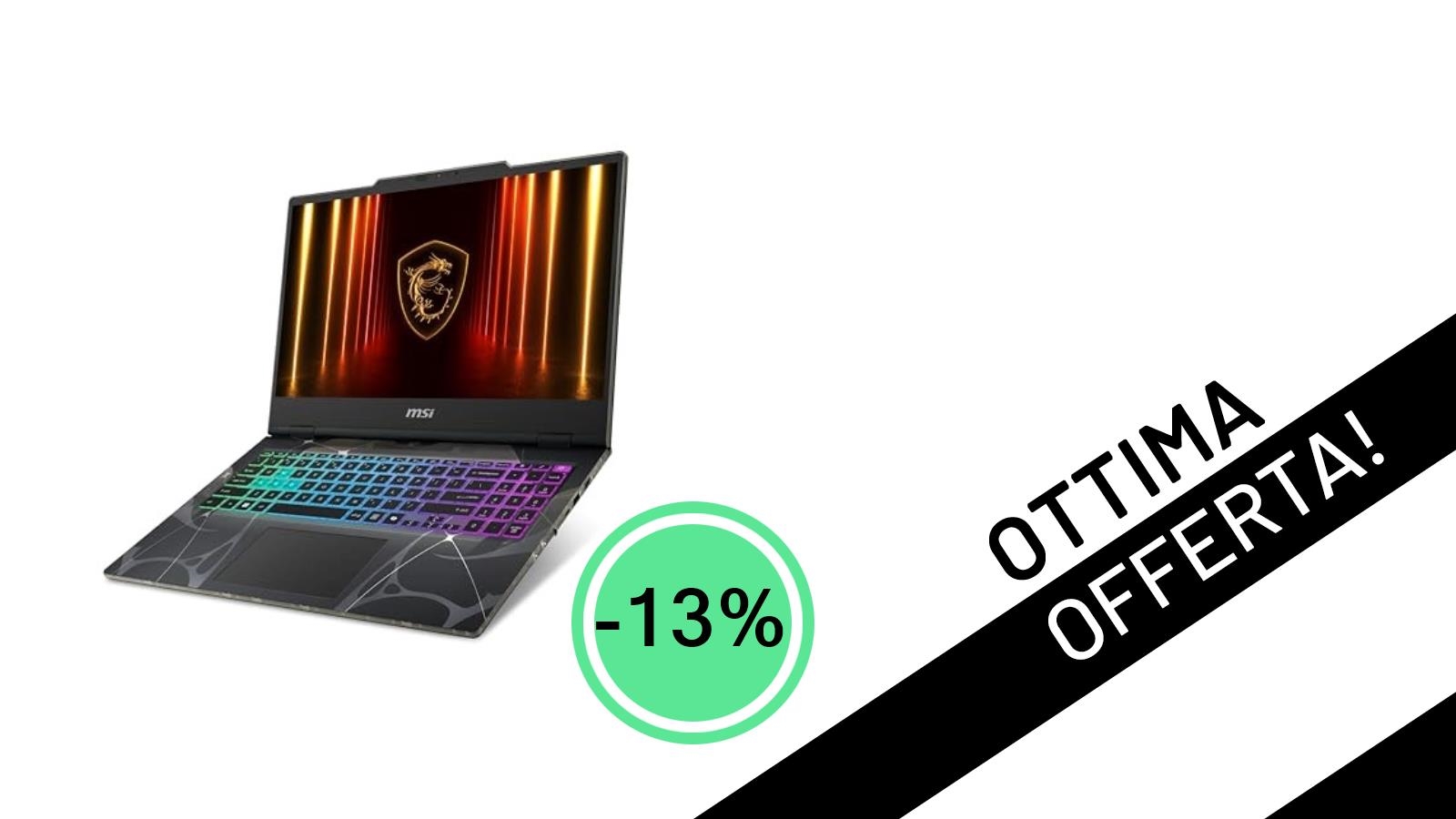 MSI Cyborg 15: Il Notebook Gaming con RTX a Meno di 1000€ è un Affare da Non Perdere!