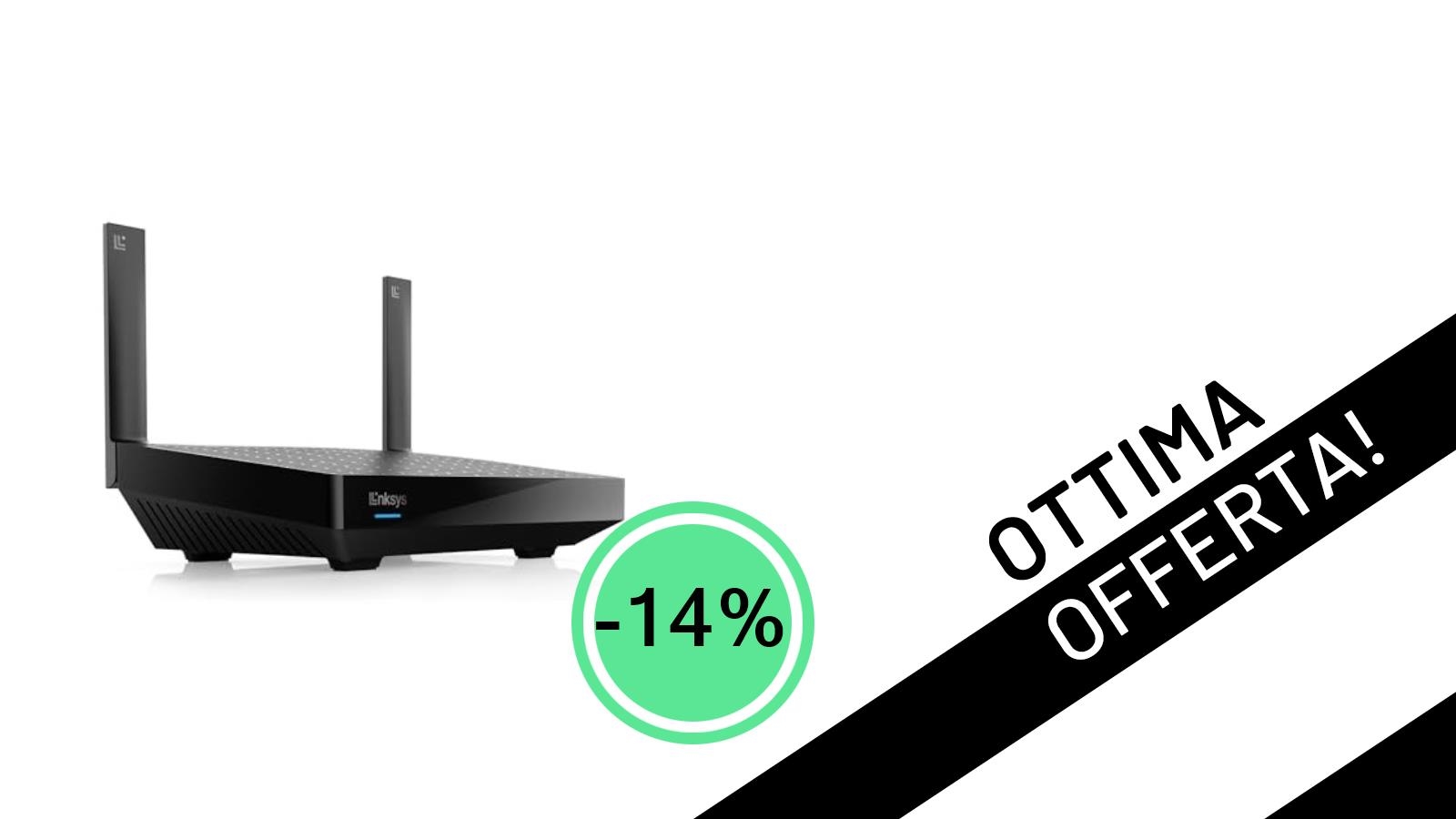 Offerta imperdibile: il Linksys Micro Router Classic Pro 6 porta il WiFi 6 AX5400 a casa tua a un prezzo incredibile!