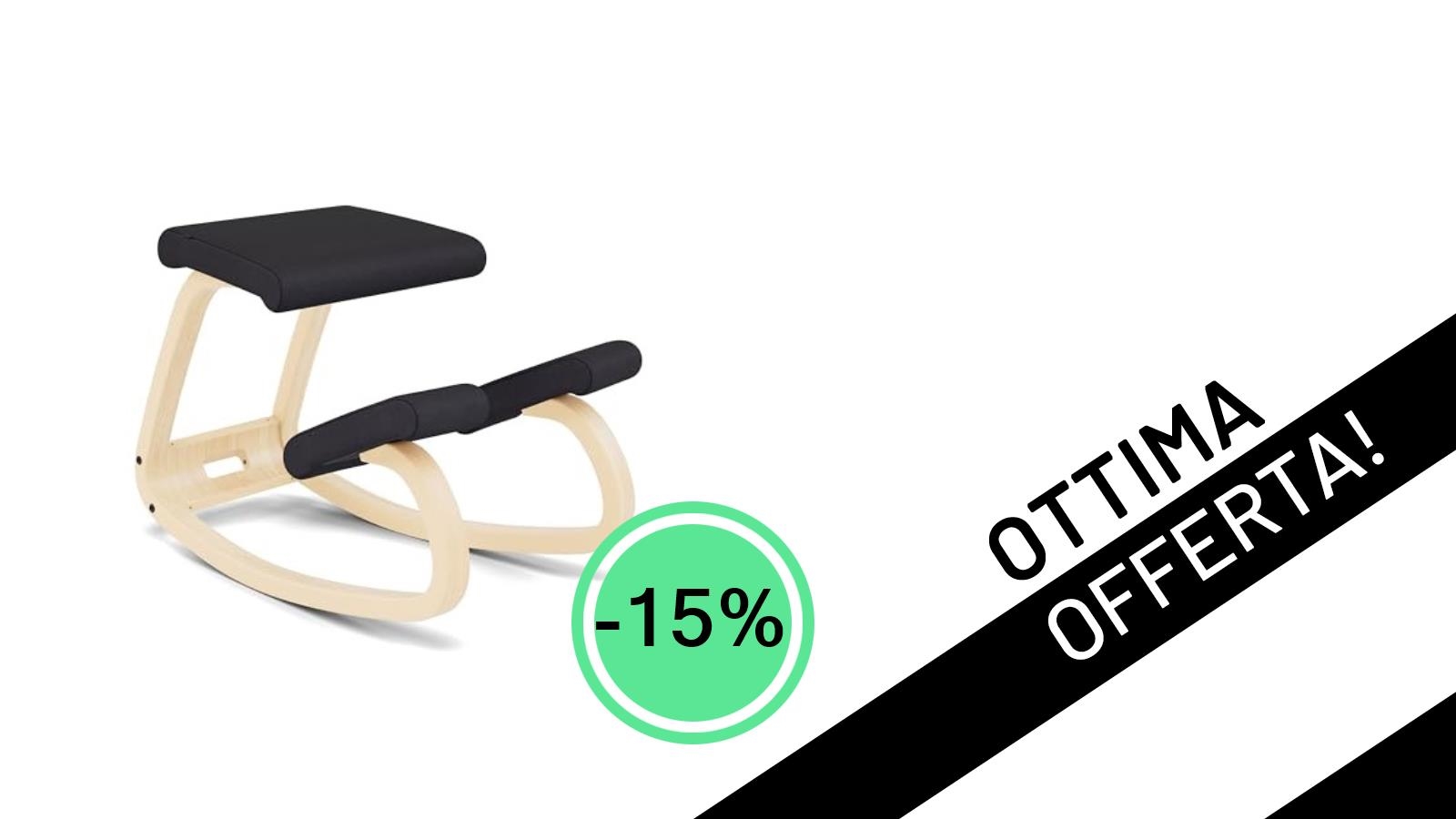 Sedia Gaming Ergonomica Varier Variable Balans: comfort rivoluzionario al -15%!