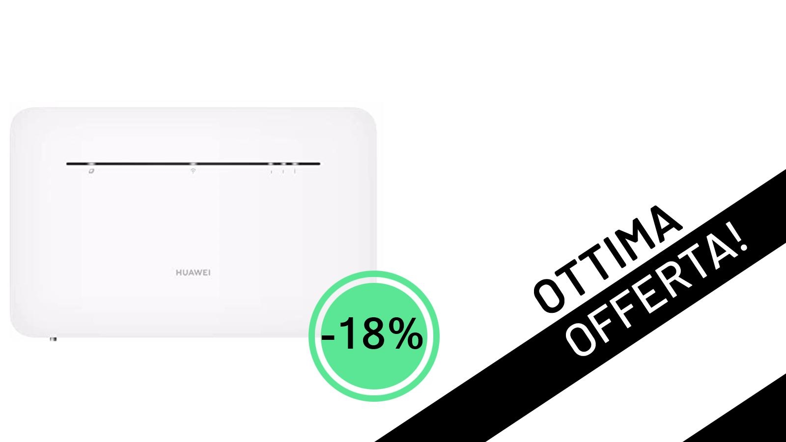 Il Potente Router 4G LTE Huawei B535-232a crolla del 18%: ora a soli 89,90€!