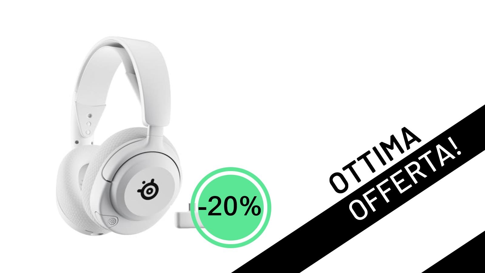 Offerta Imperdibile: Le SteelSeries Arctis Nova 5 Bianco a soli 119,99€ con il 20% di Sconto!