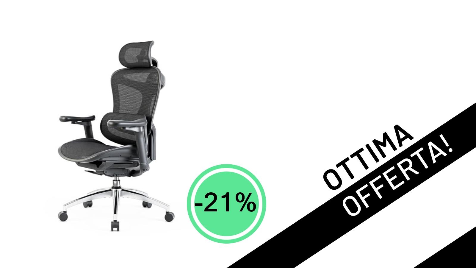SIHOO Doro C300: L'Ergonomia Perfecta per Gaming e Ufficio a un Prezzo Mai Visto!