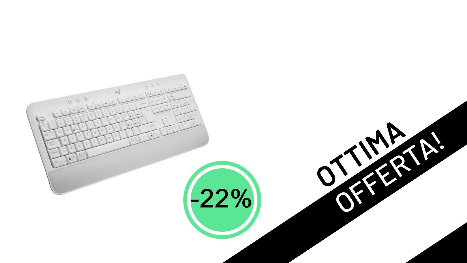 Offerta Imperdibile: La Tastiera Logitech Signature K650 con Poggiapolsi al -22% su Amazon!