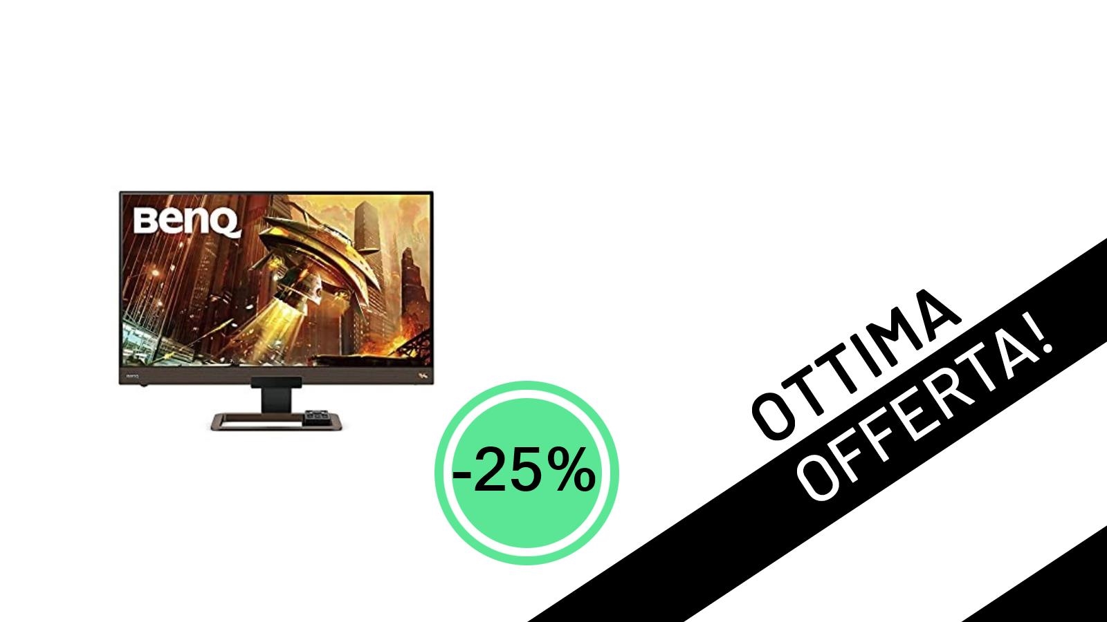 BenQ EX2780Q: Il Monitor Gaming 2K 144Hz IPS con HDR 400 a un Prezzo Mai Visto!