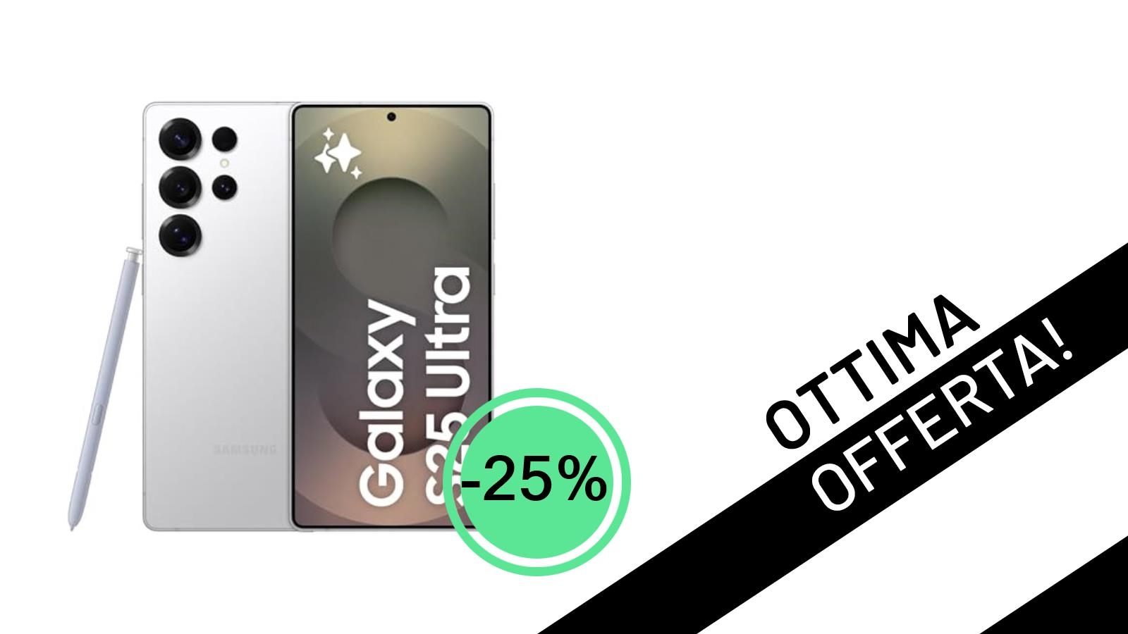 Samsung Galaxy S25 Ultra AI: Un Affare Imperdibile con Sconto del 25% a Soli 899,00€!