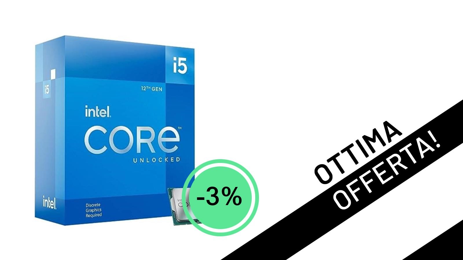 Intel Core i5-12600KF: Potenza al Top con uno Sconto Imperdibile!