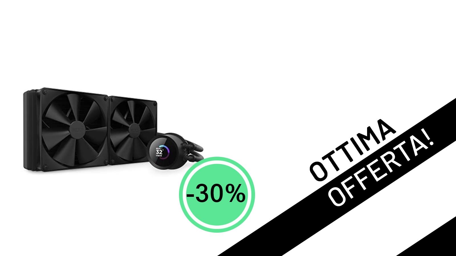NZXT Kraken 280: Il Raffreddamento a Liquido Premium al 30% di Sconto!