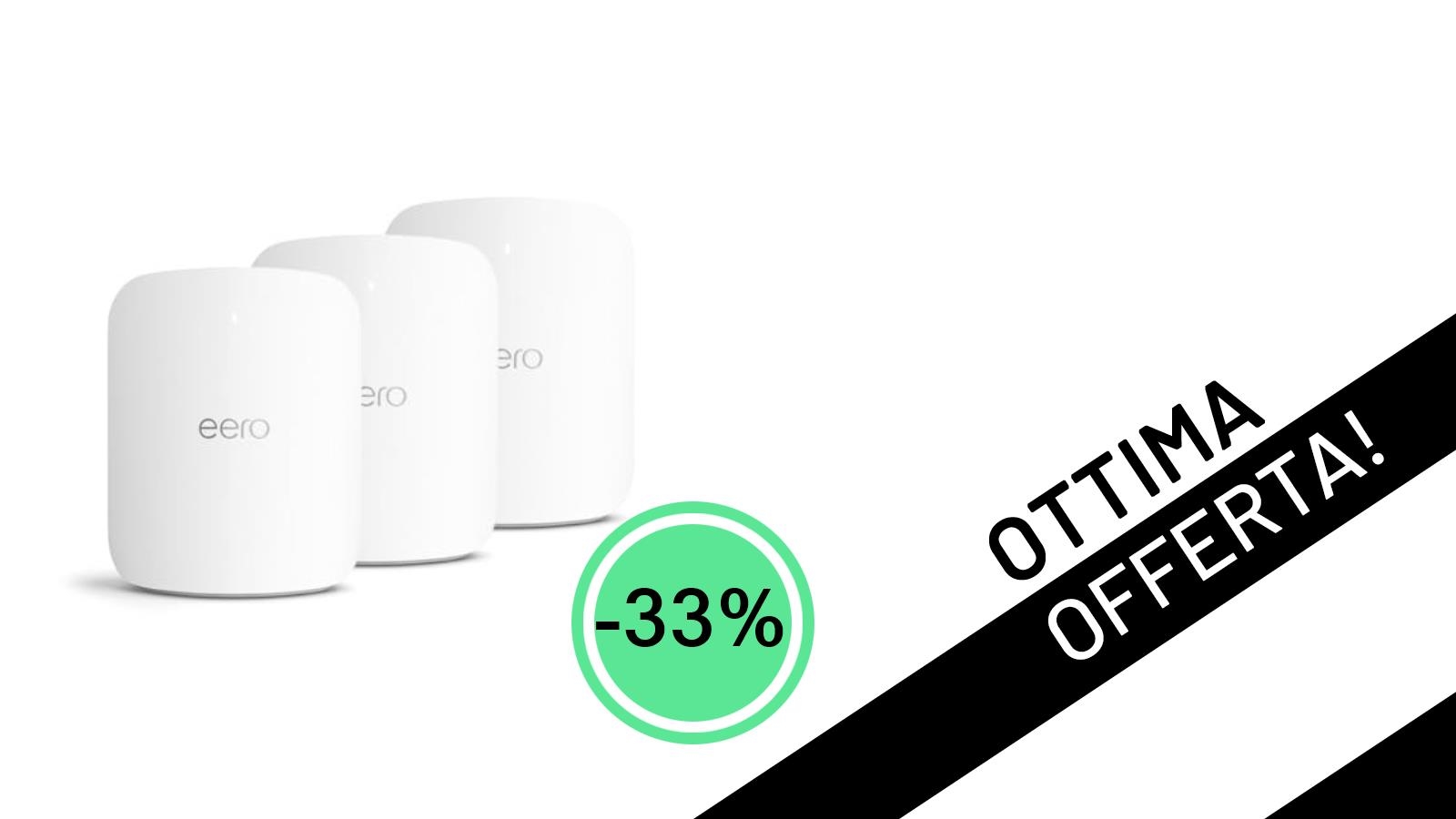 eero Max 7: Il Router Wi-Fi Mesh di Ultima Generazione Scontato del 33% su Amazon!
