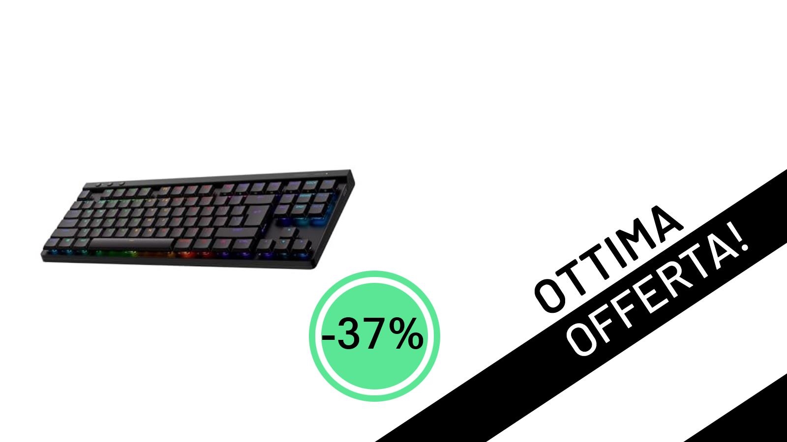 Offerta Imperdibile: La Tastiera Gaming Logitech G G515 LIGHTSPEED TKL al Minimo Storico con il -37% su Amazon!