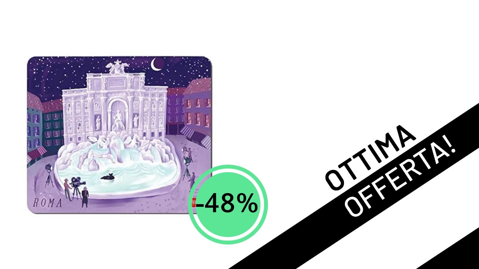 Offerta Imperdibile: Tappetino Mouse Legami "Roma" a soli 6,95€, Sconto -48%!