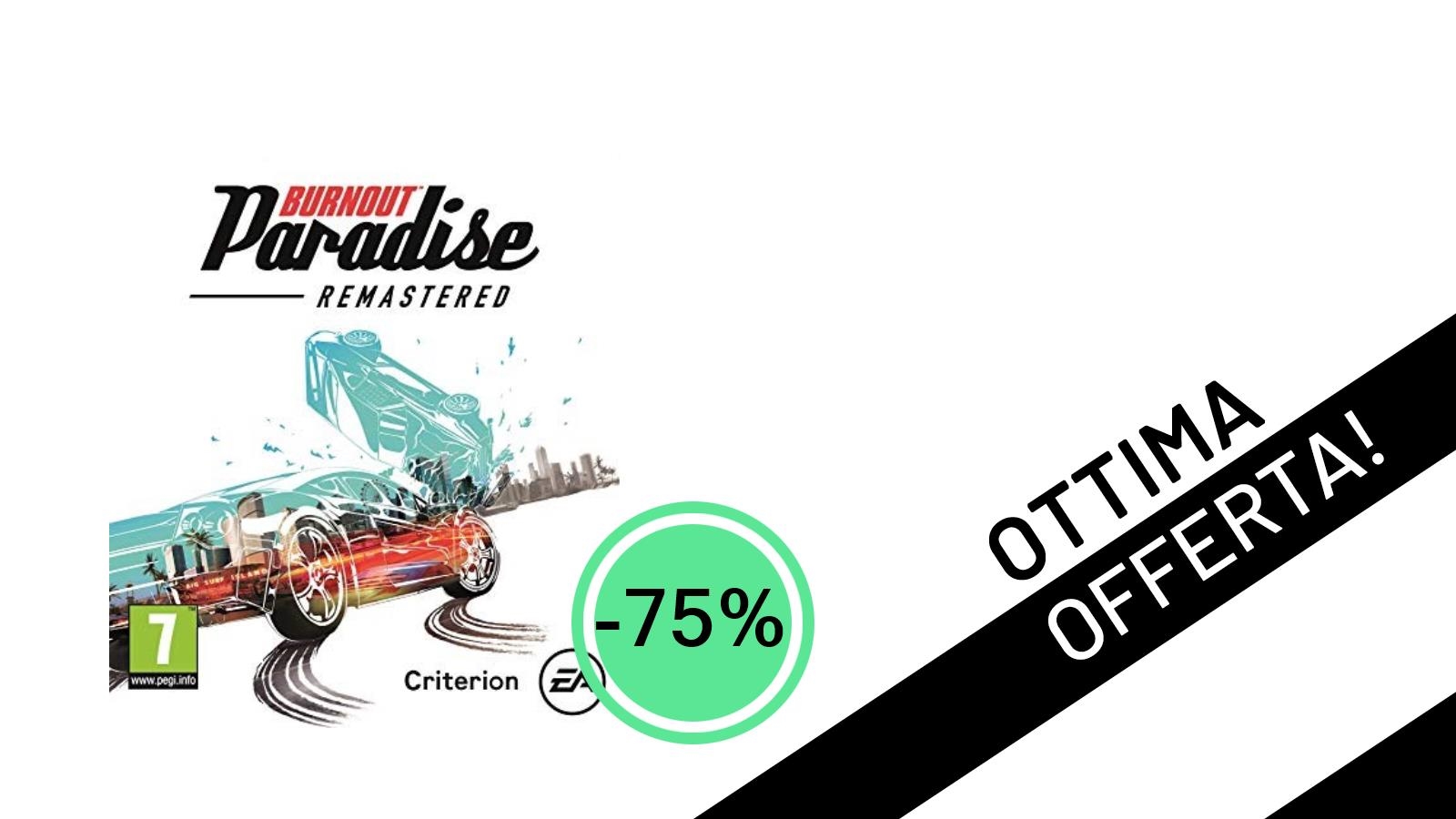 Burnout Paradise Remastered: L'Adrenalina Torna in Strada a un Prezzo Imbattibile!