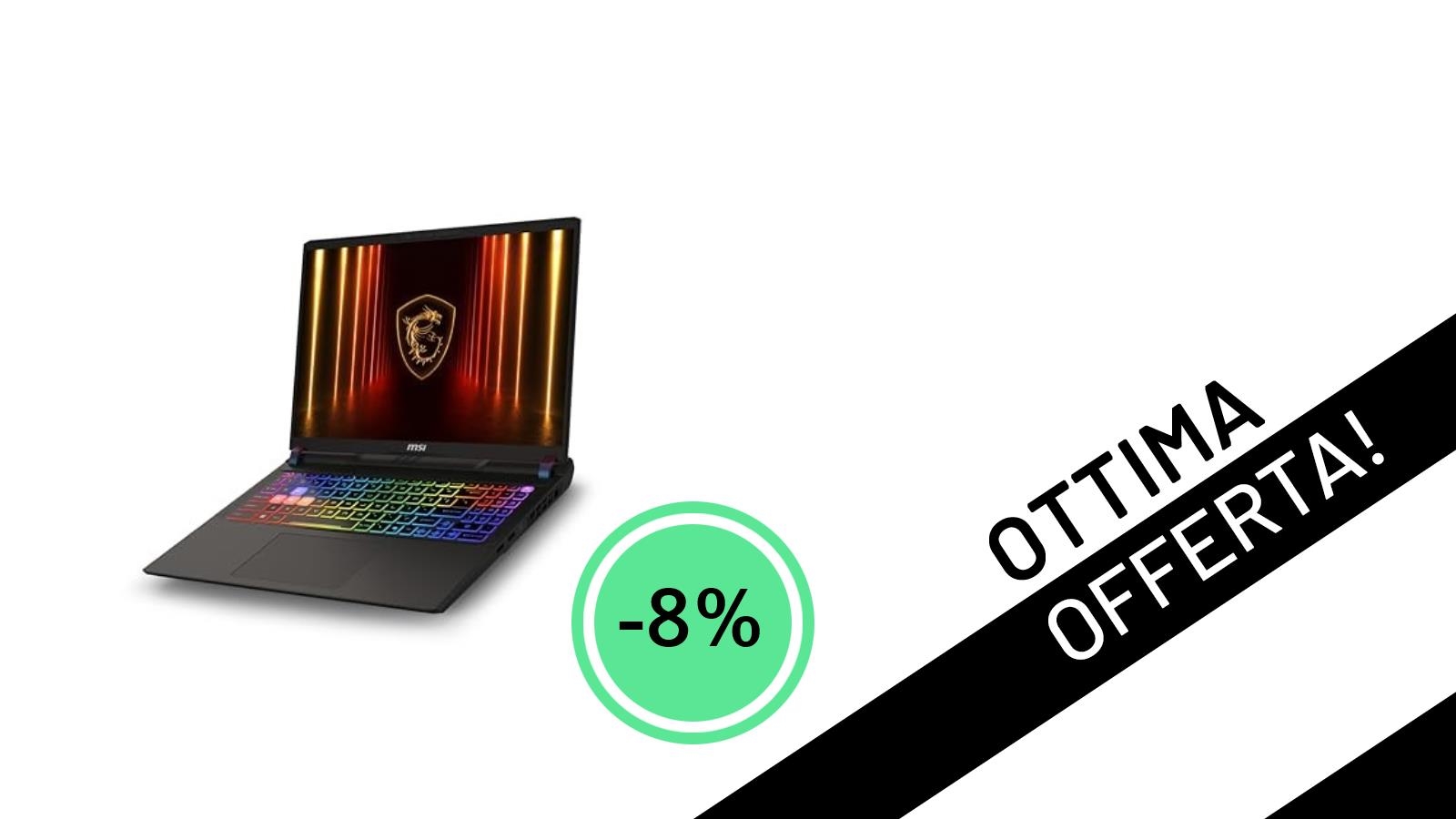 Offerta Esclusiva: L'MSI Vector 16 HX AI con RTX 5070 Scontato dell'8% – Un Vero Mostro di Potenza!